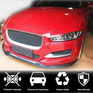 Frontläpp till stötfångare (2015-2019, kolfiber) Jaguar XE 2016– foto 3