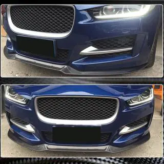 Frontläpp till stötfångare (2015-2019, kolfiber) Jaguar XE 2016– foto 4