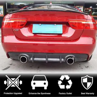 Spoiler (2015-2019, kolfiber) Jaguar XE 2016– foto 3