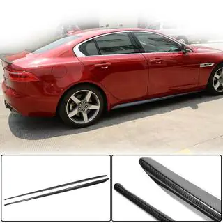 Sidoskirts (2015-2019, kolfiber) Jaguar XE 2016– foto 1