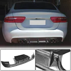 Jaguar XE 2016– Bakre stötfångardiffusor V1 (2015-2019, Kolfiber) foto 1