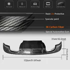 Jaguar XE 2016– Bakre stötfångardiffusor V1 (2015-2019, Kolfiber) foto 5