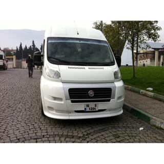 Främre stötfångarläpp 2006-2014 (i 3 delar, för lackering) Fiat Ducato 2006–2025 foto 2