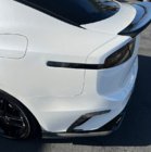 Kia Stinger 2017–2023 Bakre stötfångarskydd (2017-2020, kolfiber) foto 4