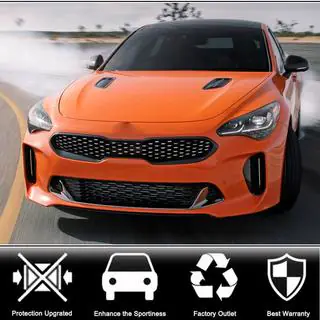 Kylargaller-ram (kolfiber) Kia Stinger 2017–2023 foto 2