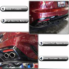 Kia Stinger 2017–2023 Bakre stötfångardiffusor (kolfiber) foto 2