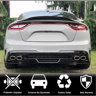 Spoiler V2 (kolfiber) Kia Stinger 2017–2023 foto 2