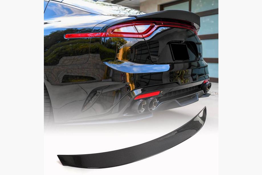 Kia Stinger 2017–2023 Spoiler V2 (kolfiber) Image