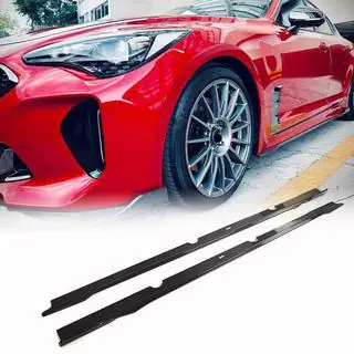 Sidokjolar (kolfiber) Kia Stinger 2017–2023 foto 1