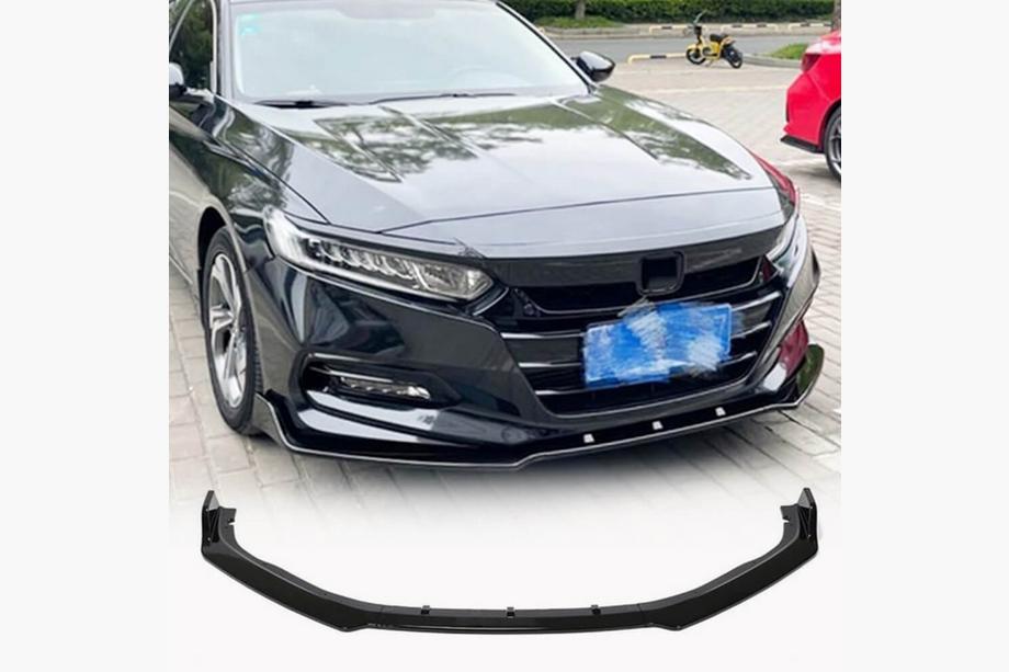 Honda Accord X 2017–2022 Frontläpp Lip (2018-2021, Plast) Image