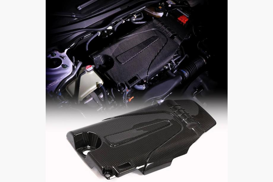 Honda Civic Sedan X 2016–2021 Motorkåpa (kolfiber) Image