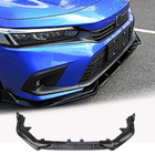 Honda Civic Sedan 2021– Frontläpp till stötfångare Lip V1 (plast) foto 1