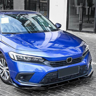 Honda Civic Sedan 2021– Frontläpp till stötfångare Lip V1 (plast) foto 2