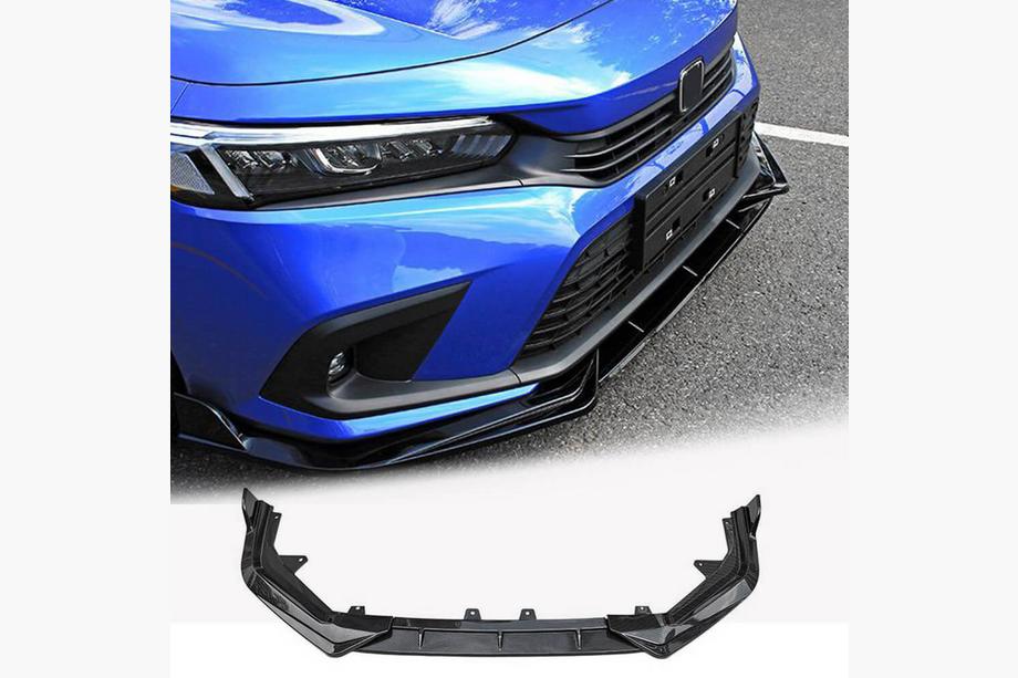 Honda Civic Sedan 2021– Frontläpp till stötfångare Lip V1 (plast) Image