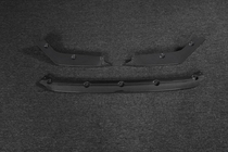Honda Civic HB 2021– Frontläpp till främre stötfångare Lip V2 (kolfiber) foto 10