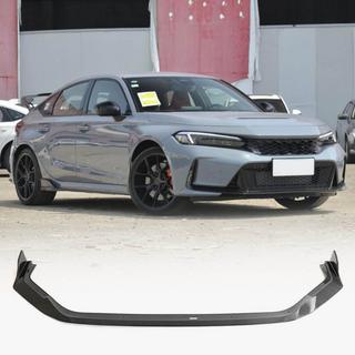 Frontläpp till främre stötfångare Lip V3 (kolfiber) Honda Civic HB 2021– foto 1