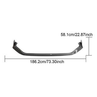 Frontläpp till främre stötfångare Lip V3 (kolfiber) Honda Civic HB 2021– foto 4
