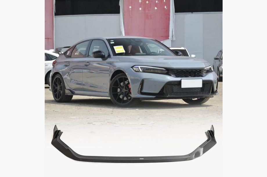 Honda Civic HB 2021– Frontläpp till främre stötfångare Lip V3 (kolfiber) Image