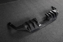 Honda Civic HB 2021– Bakre stötfångardiffusor (kolfiber) foto 3