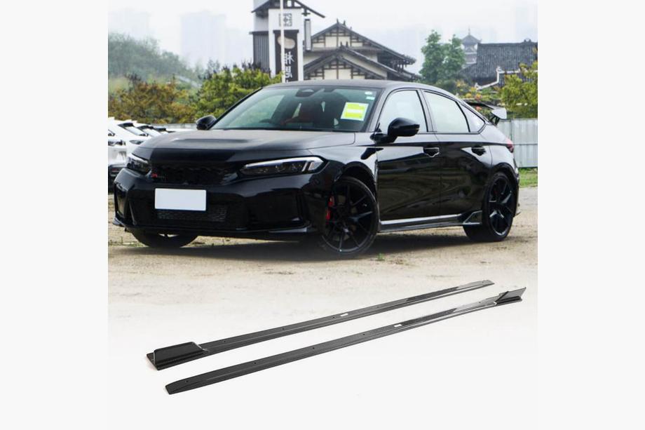 Honda Civic HB 2021– Sidokjolar (kolfiber) Image