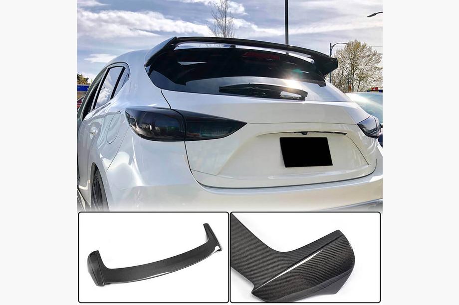 Mazda 3 2013–2019 Spoiler V1 (HB, kolfiber) Image