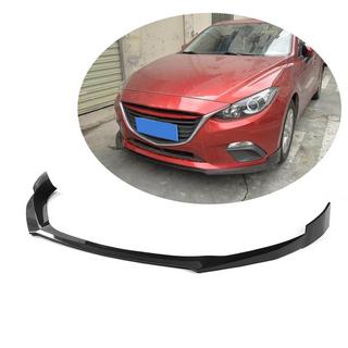 Kolfiber frontläpp till främre stötfångaren Lip (2014-2016, Carbon) foto 1
