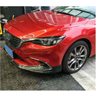 Mazda 6 2012–2024 Frontläpp till främre stötfångaren Lip V1 (2017-2019, Kolfiber) foto 3