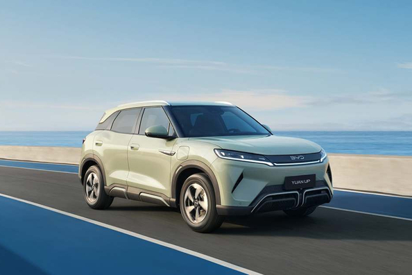 Test: BYD Yuan Up – kompakt elcrossover för stan