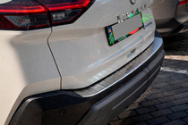 Nissan X-trail T33/Rogue 2022– Carmos bakre stötfångarskydd (För e-Power, rostfritt stål, matt) foto 5