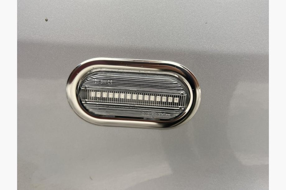 Volkswagen Caddy 2004–2010 Blinkerskåpor (2 st, rostfritt stål) Image