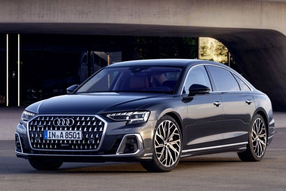Test av Audi A8 (D5): faceliftversionen