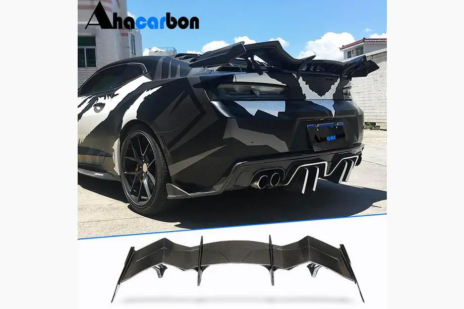 Chevrolet Camaro 2015– Spoiler V3 (kolfiber) Image