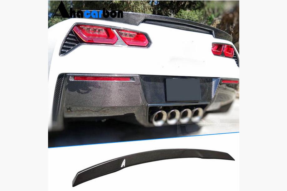 Chevrolet Corvette C7 2013–2019 Spoiler (kolfiber) Image