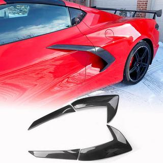 Bakskärmskåpor (2019-2022, Carbon) Chevrolet Corvette C8 2019– foto 1