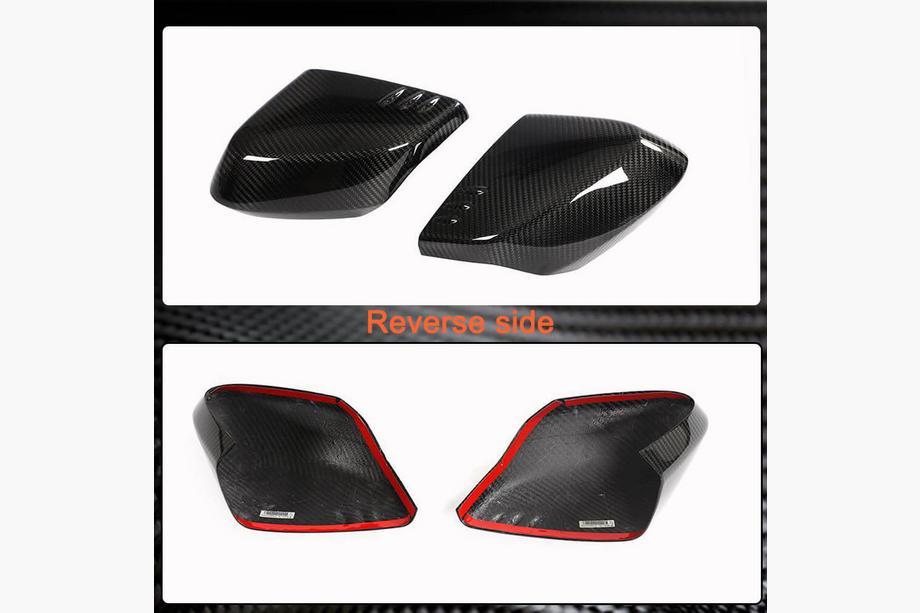 Chevrolet Corvette C8 2019– Spegelskal (2019-2022, kolfiber) Foto 5