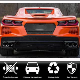 Bakluckeskydd i carbon (2019-2022, Carbon) Chevrolet Corvette C8 2019– foto 2