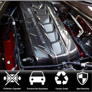 Motorkåpa (2019-2022, Kolfiber) Chevrolet Corvette C8 2019– foto 2