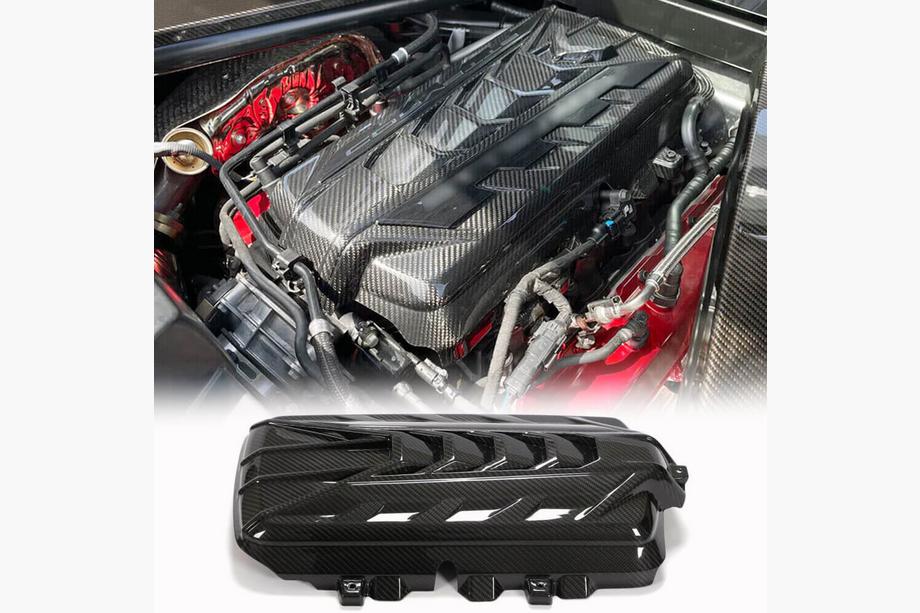 Chevrolet Corvette C8 2019– Motorkåpa (2019-2022, Kolfiber) Image