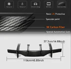 Chevrolet Corvette C8 2019– Bakre stötfångardiffusor V1 (2019-2022, Kolfiber) foto 3