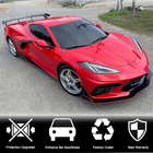 Chevrolet Corvette C8 2019– Spoiler V1 (kolfiber) foto 2