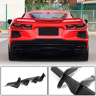 Chevrolet Corvette C8 2019– Bakre stötfångardiffusor V2 (2019-2022, Kolfiber) foto 2