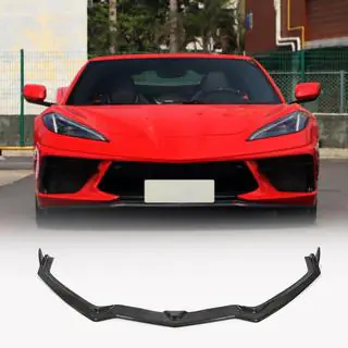 Frontläpp till främre stötfångare (Kolfiber) Chevrolet Corvette C8 2019– foto 1