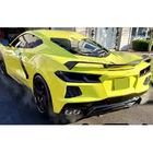 Chevrolet Corvette C8 2019– Spoiler V2 (kolfiber) foto 3