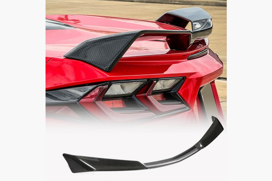 Chevrolet Corvette C8 2019– Spoiler V2 (kolfiber) Image