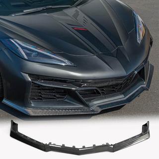 Front bumper lip i kolfiber (för Z06, 2022-2024, carbon) foto 1