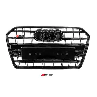Svart frontgrill S-Style (2014-2018) foto 2