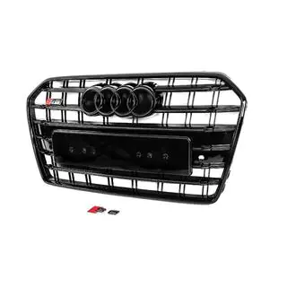 Svart frontgrill S-Style (2014-2018) foto 3
