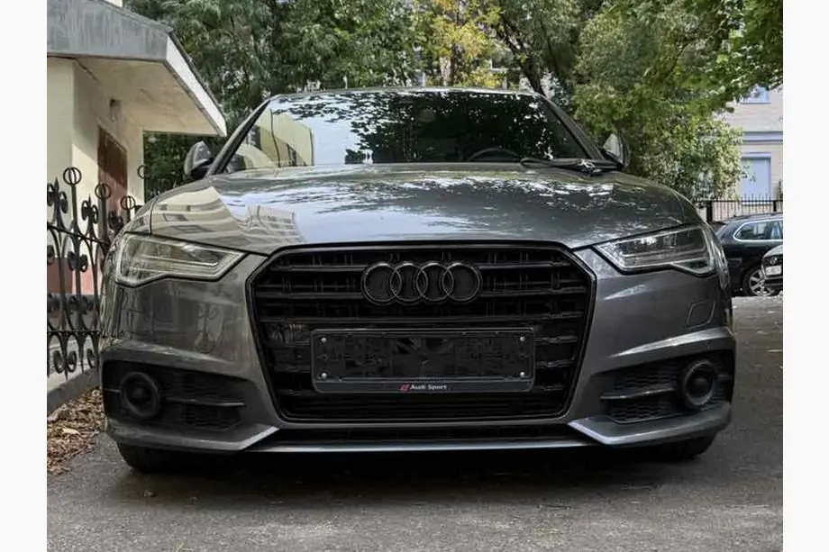 Audi A6 C7 2011–2017 Svart frontgrill S-Style (2014-2017) Image