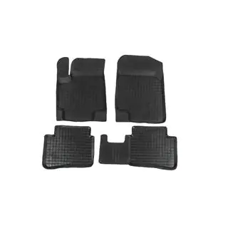 Gummimattor för kupén med upphöjd kant (4 st, Polytep) Kia Rio 2005–2011 foto 1