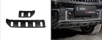Mercedes G class W465 2025– Nedre frontläpp till främre stötfångare (för G63 AMG, kolfiber) foto 3